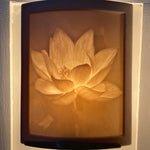 Lotus Flower Porcelain Night Light