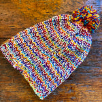 Fair Trade Wool Knit Rainbow Hat