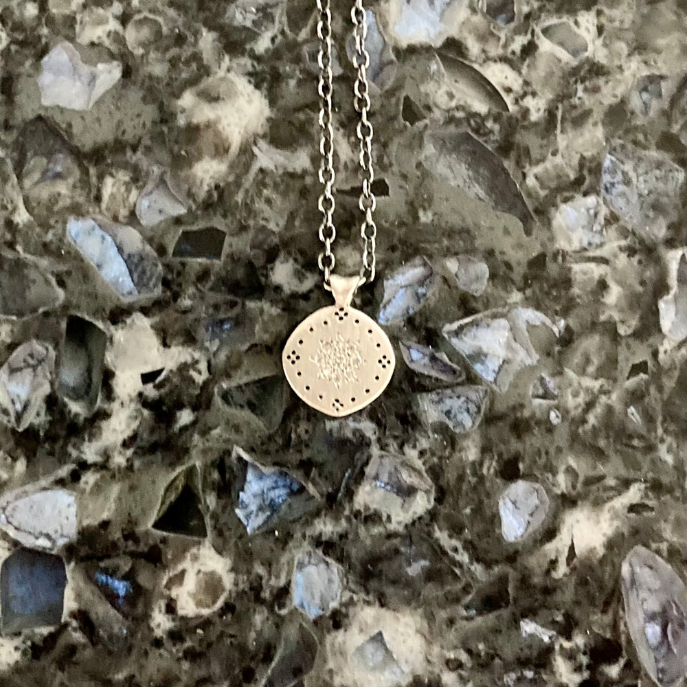 Summer Sun Diamond Pendant Necklace