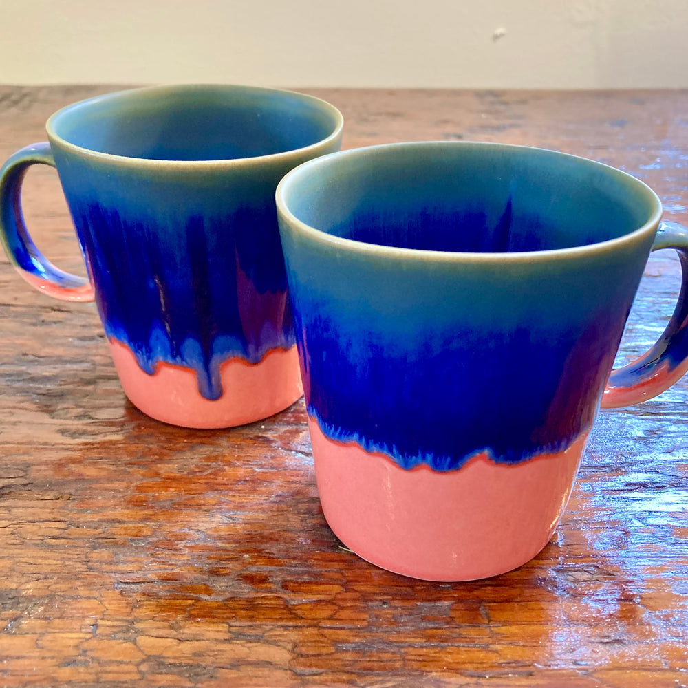 Slipcast Porcelain Mugs from England