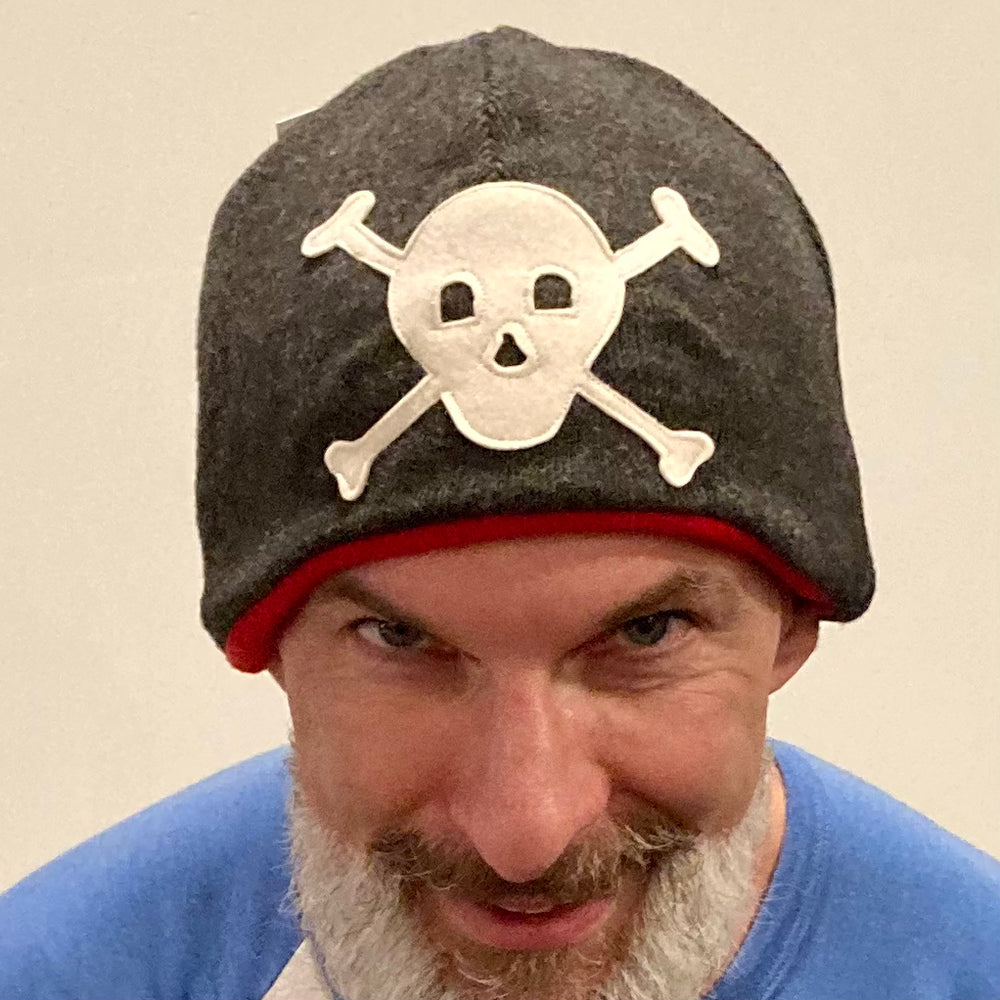 Upcycled Sweater Pirate Hat